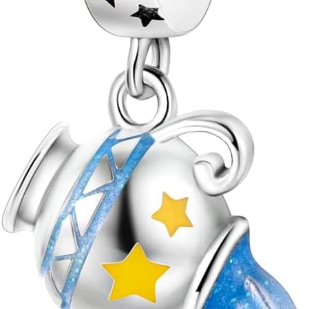 Zodiac Sign Charms for Bracelet Necklace 925 Sterling Silver Charm 12 Constellat